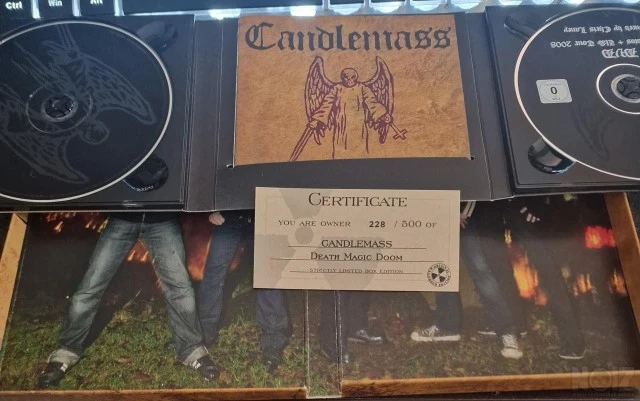 Candlemass - Death Magic Doom LTD Cd & D