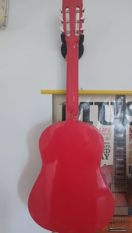 Juanita KC-34 Classical Guitar 3/4 Red