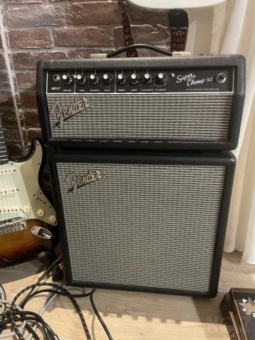 Fender super champ x2 + fender SC112 enc