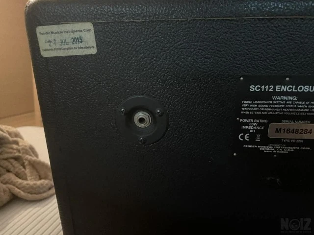 Fender super champ x2 + fender SC112 enc
