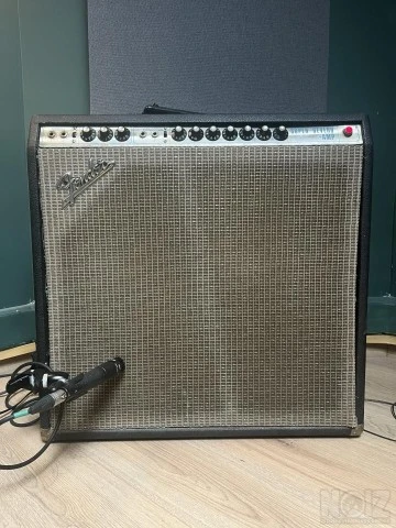 1967 Fender Super Reverb Drip Edge Black