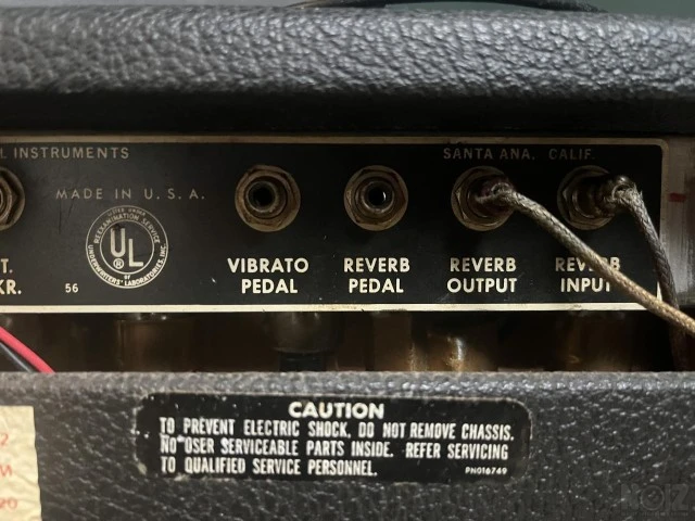 1967 Fender Super Reverb Drip Edge Black