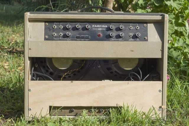 Vintage Farfisa 40W tube amplifier (3 κα