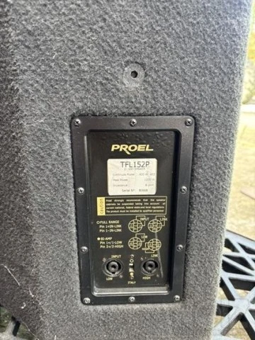 Ηχεία Proel TFL -152P 600W -1200 Max