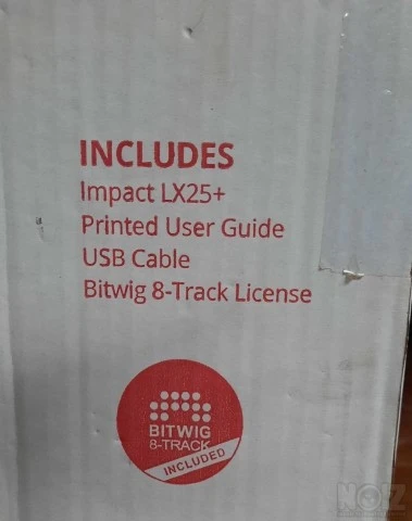 nectar IMPACT LX25+ usb controller keybo