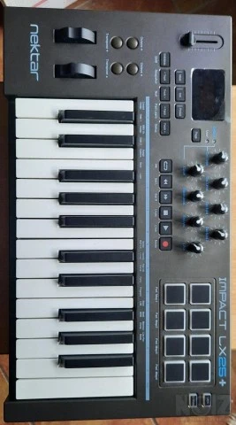 nectar IMPACT LX25+ usb controller keybo