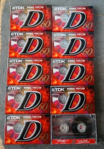Κασέτες Ήχου TDK D60 - D90