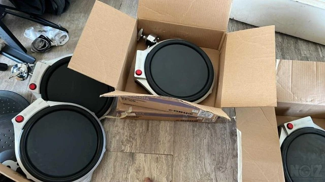 Yamaha DtxXtreme pads and Cymbals