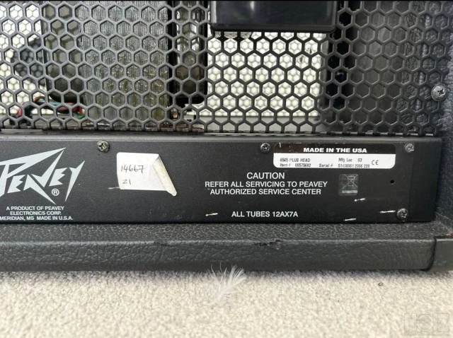Peavey 6505+ USA 120w & footswitch