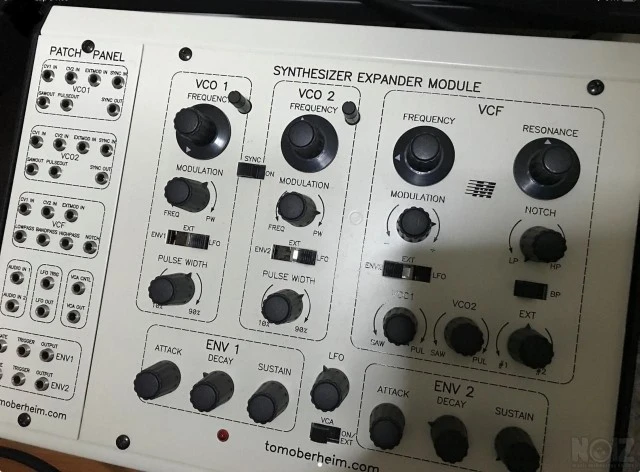 Oberheim SEM patch panel