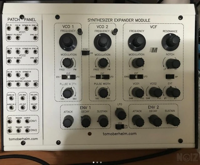 Oberheim SEM patch panel