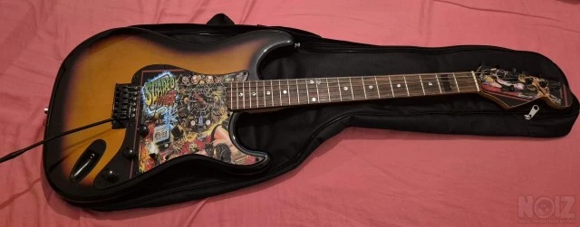 Squier stratocaster sunburst