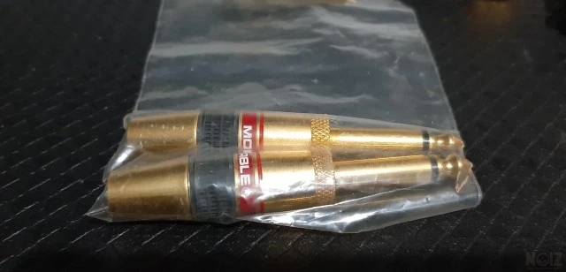 Monster cable original usa βύσματα x2