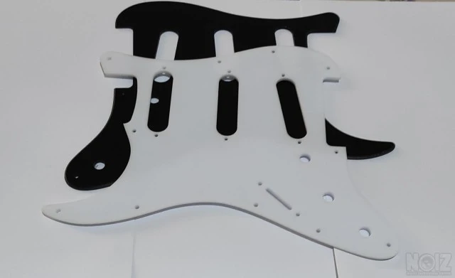 Plexiglass SSS Strato pickguards