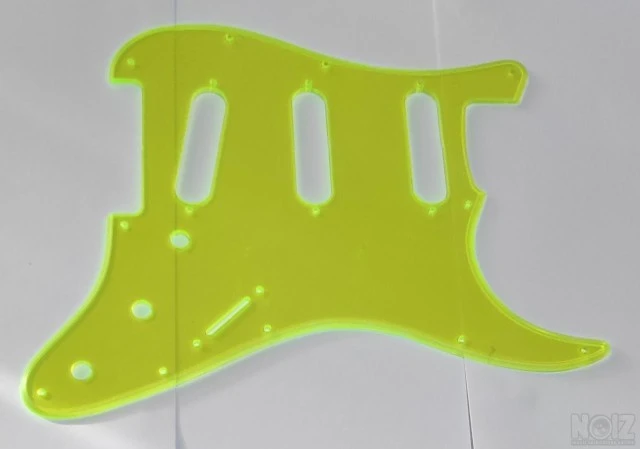 Plexiglass SSS Strato pickguards