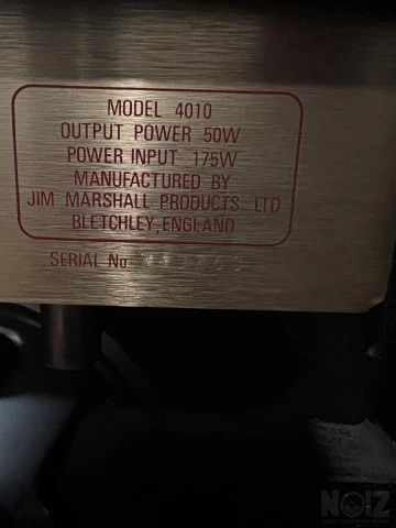 Marshall JCM 800 model 4010 (1988)