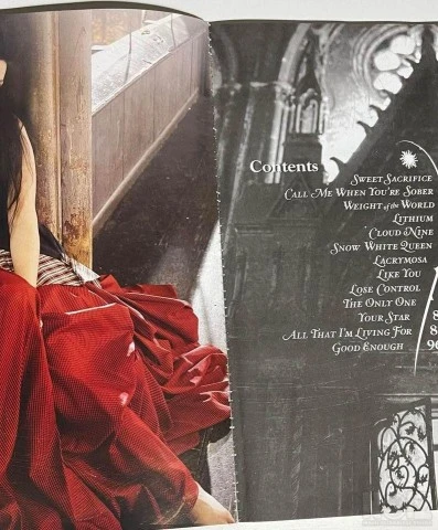 γνήσιο βιβλίο Evanescence The o