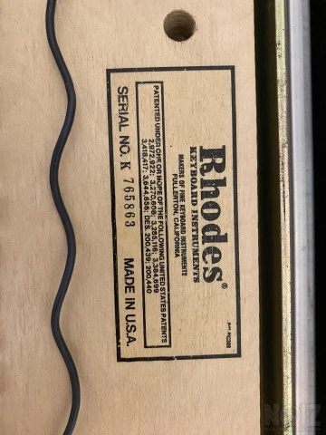 Rhodes Mark II Suitcase 73-Key Stage Pia