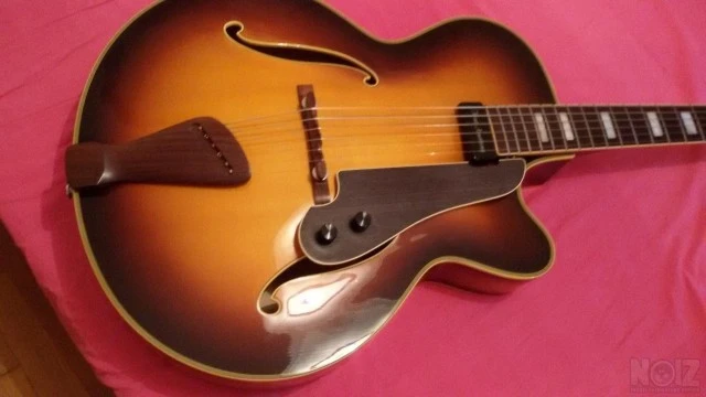Stanford J-17F archtop electric guitar