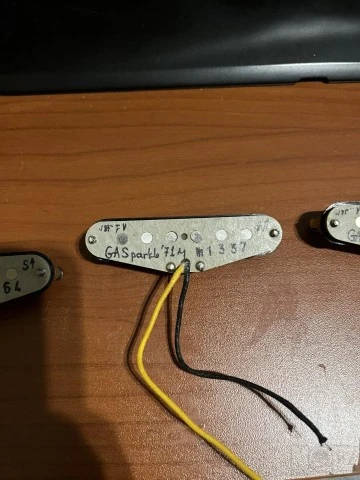 GAS pickups single coil μαγνητες