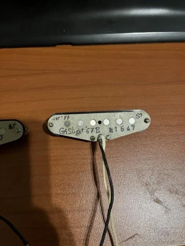 GAS pickups single coil μαγνητες