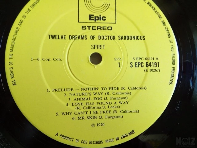 SPIRIT: TWELVE DREAMS OF DrSARDONICUS