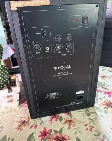 FOCAL ALPHA 80 & BEHRINGER AURATONE C50a