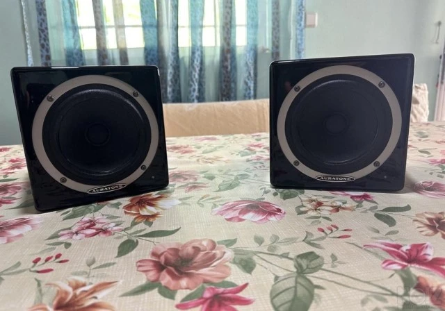 FOCAL ALPHA 80 & BEHRINGER AURATONE C50a