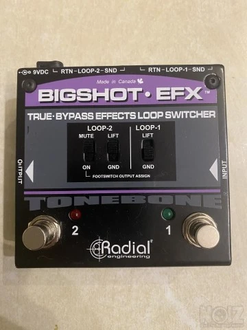 Radial Bigshot EFX Switcher / Looper Ped