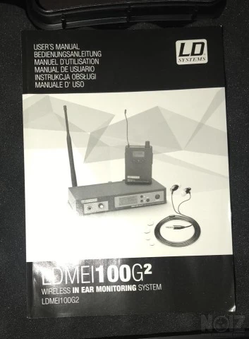 LD Systems MEI 1000 G2 B 5 - In-Ear Moni