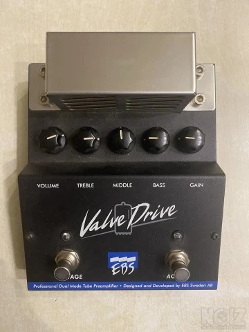 EBS Valve Drive Di tube bass preamp peda