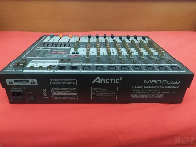 M-802USB Επαγγελματική μικροφωνική κονσό