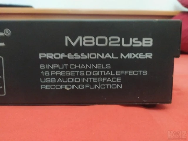 M-802USB Επαγγελματική μικροφωνική κονσό