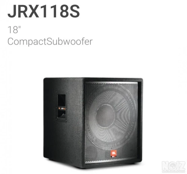 Subwoofer jbl jrx