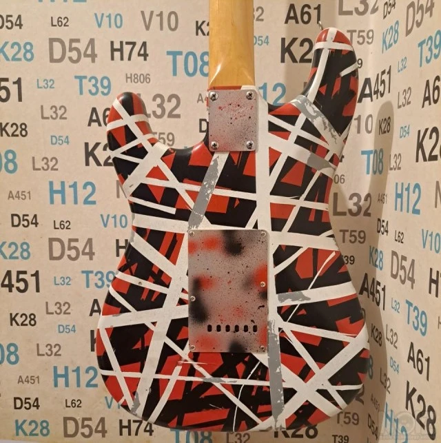 Custom electric guitar