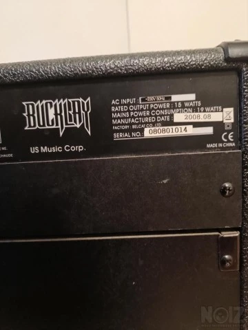Amp 15 watt (x2) 1: Zar 150r  &amp; 2: Buckl