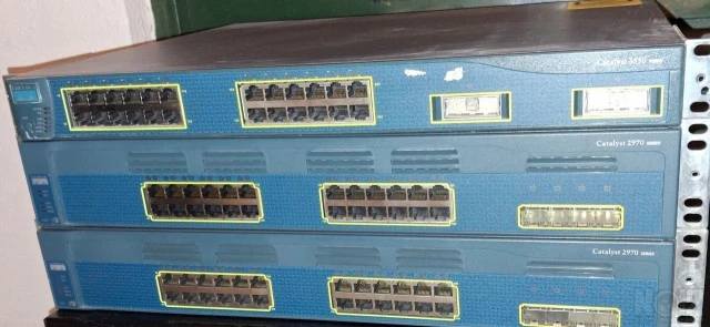 CISCO Catalyst 2970x2 Series + 3550