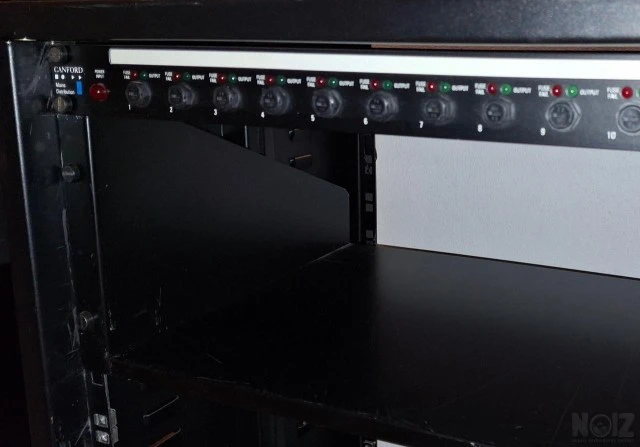 Rack 12U μεταλλικό + Canford Mains distr
