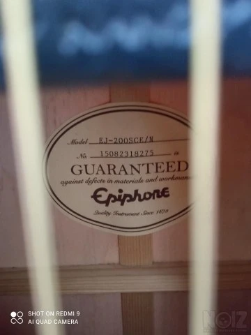Ηλεκτρακουστική Epiphone EJ-200SCE/N