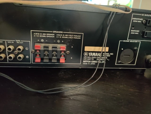  Yamaha Natural Sound Stereo Receiver RX