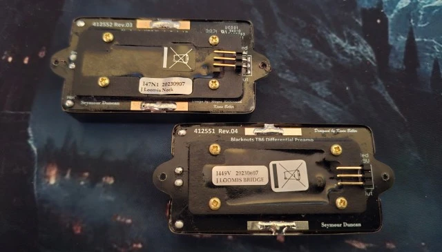 Seymour Duncan Jeff Loomis Blackouts Set