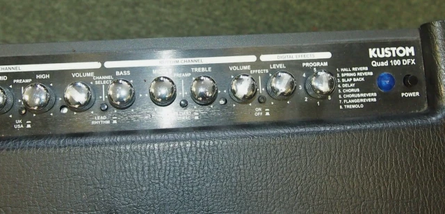 ΑΝΤΑΛΛΑΓΗ Kustom QUAD100DFX Guitar Combo