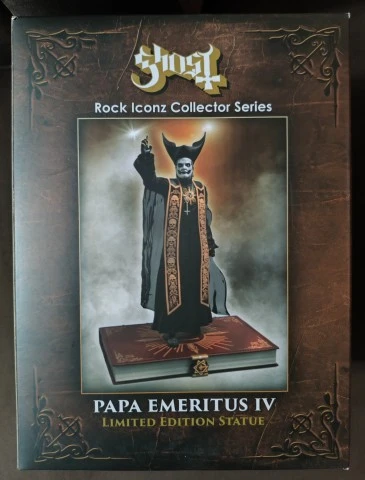 Ghost Papa Emeritus IV Black Robes Rock 