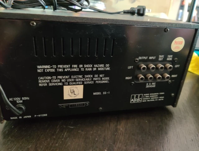 ADC Sound Shaper One Stereo Frequency Eq