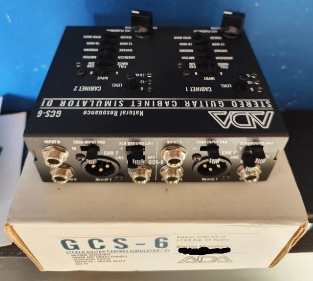 ADA GCS-6 Stereo Cab Sim &amp; DI Box