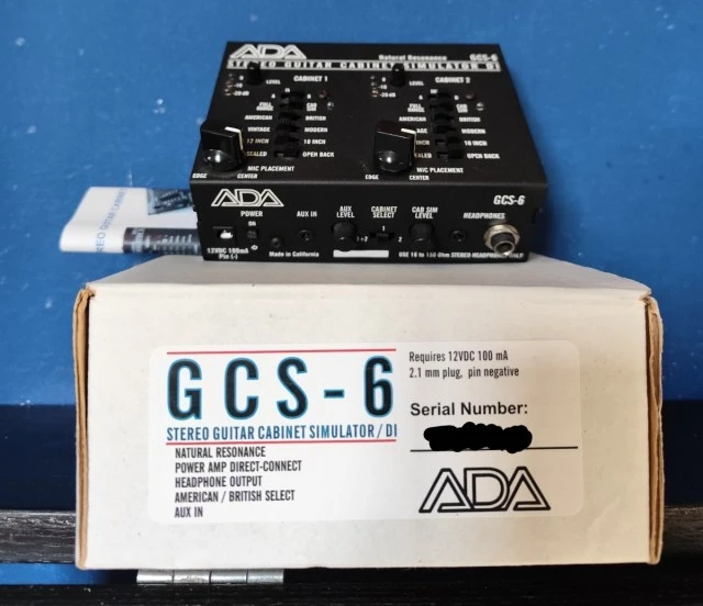ADA GCS-6 Stereo Cab Sim &amp; DI Box