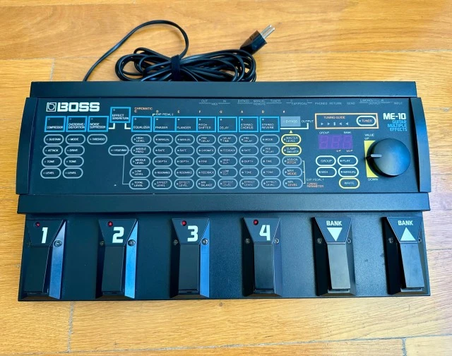 Boss ME-10 Guitar Multiple Effect.