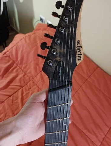 Schecter Reaper 7 Multiscale SCB Left ha