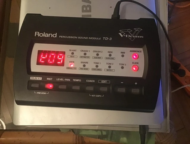 Roland Percussion Sound Module TD-3V-Dru