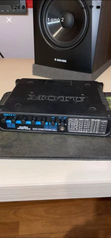 Motu audio express καρτα ηχου μεταχειρισ